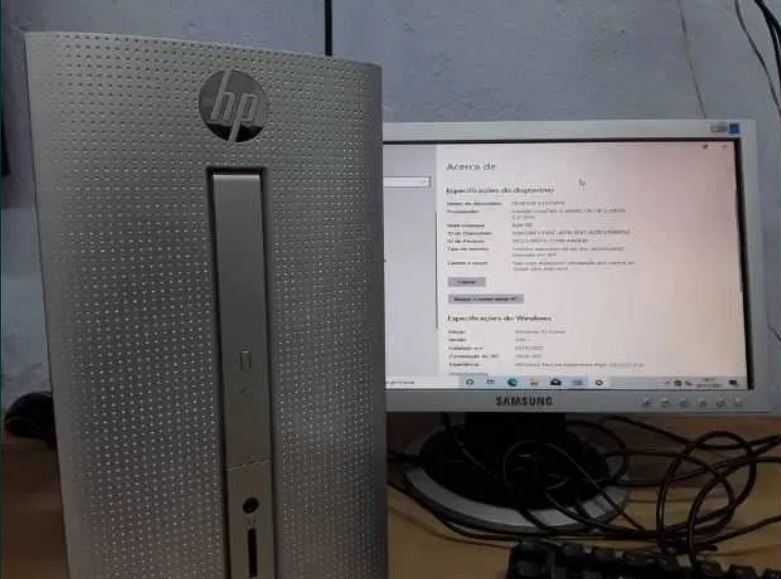 HP Pavilion 510-P110NP - Intel Core i5-6400T Desktop - com pouco uso