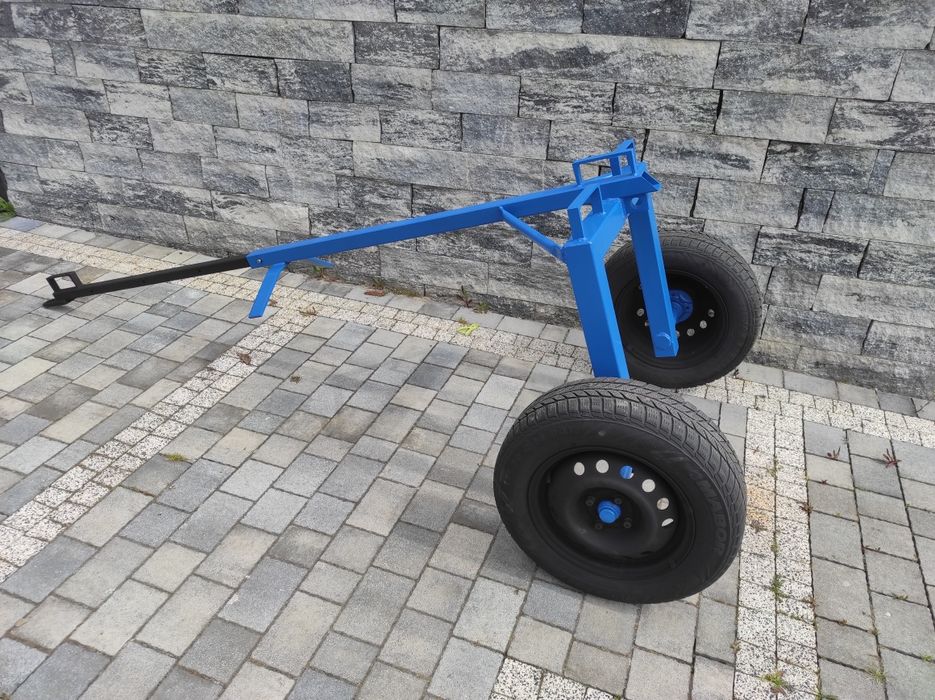 Regulowanym Wózek do ciagnika lasu transportu drewna kłód kłonice wóz