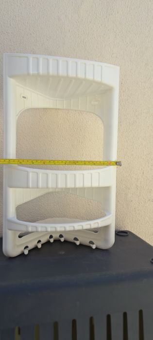 Parteleiras para casa de banho. Plástico de excelente qualidade.