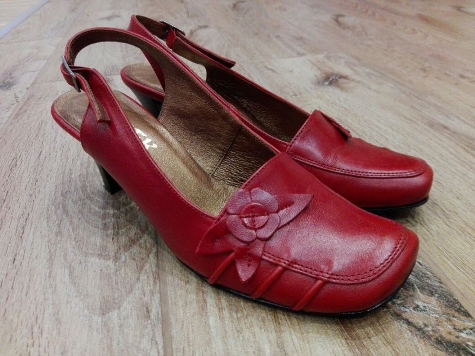 Buty skórzane rozmiar 39