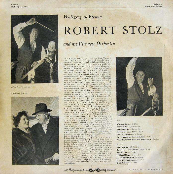 Vinyl, LP, Album - Robert Stolz - Waltzing in Vienna