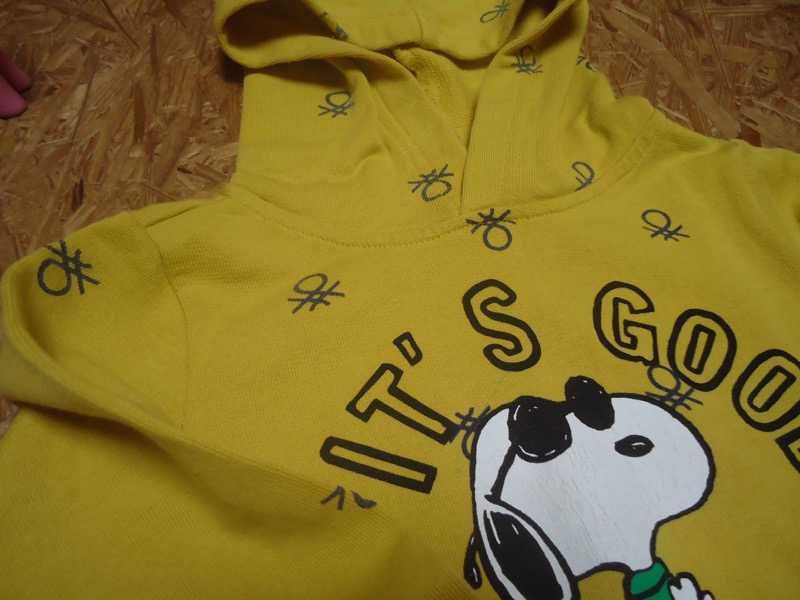 Hoodie Snoopy/Benetton - 3/4 anos