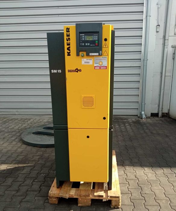 Sprężarka śrubowa kompresor KAESER AIRCENTER SM15 9kw 1.1m³ S014598