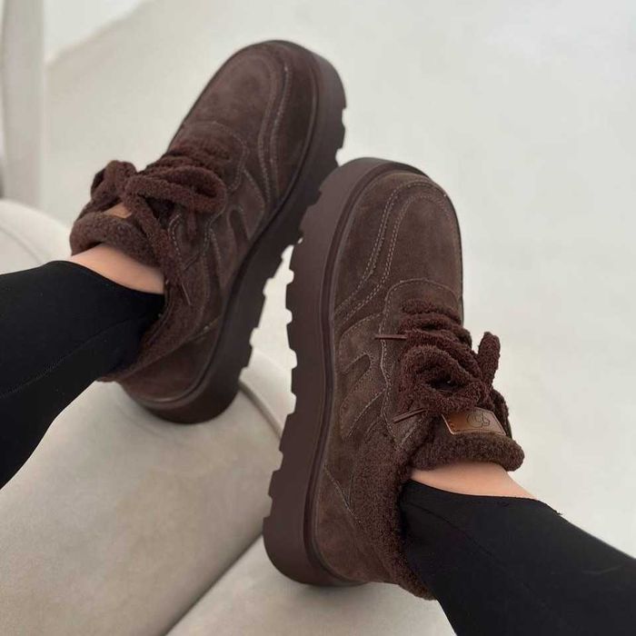 Зимові черевики шоколад хутро teddy, зимние ботинки шоколад 36-40р