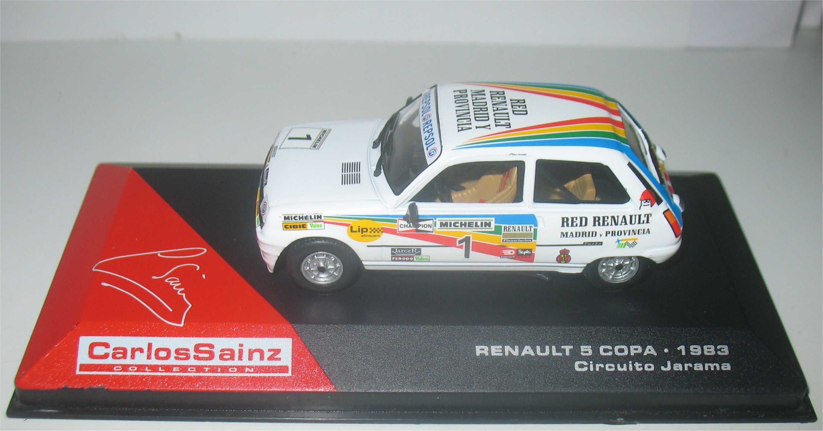 Altaya/Ixo - Renault 5 Copa - Circuito del Jarama 1983 - Carlos Sainz