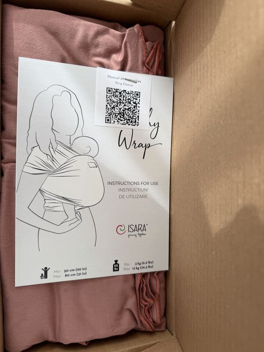 Isara stretchy wrap (pano/sling)