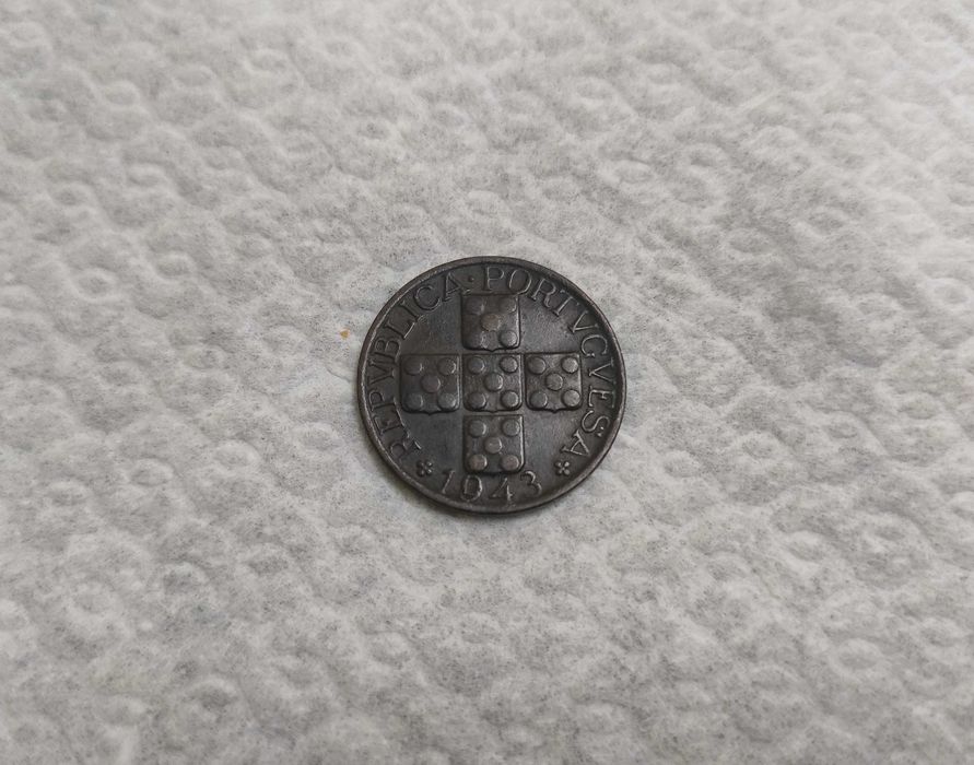 Moeda XX Centavos 1943 - Excelente