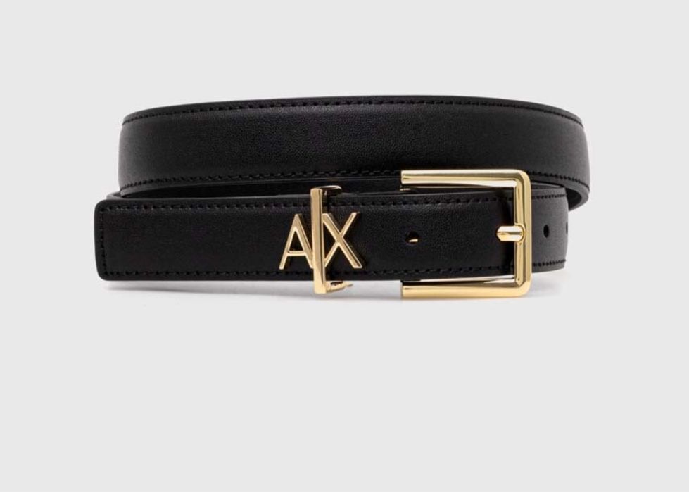 Шкіряний ремінь Armani Exchange