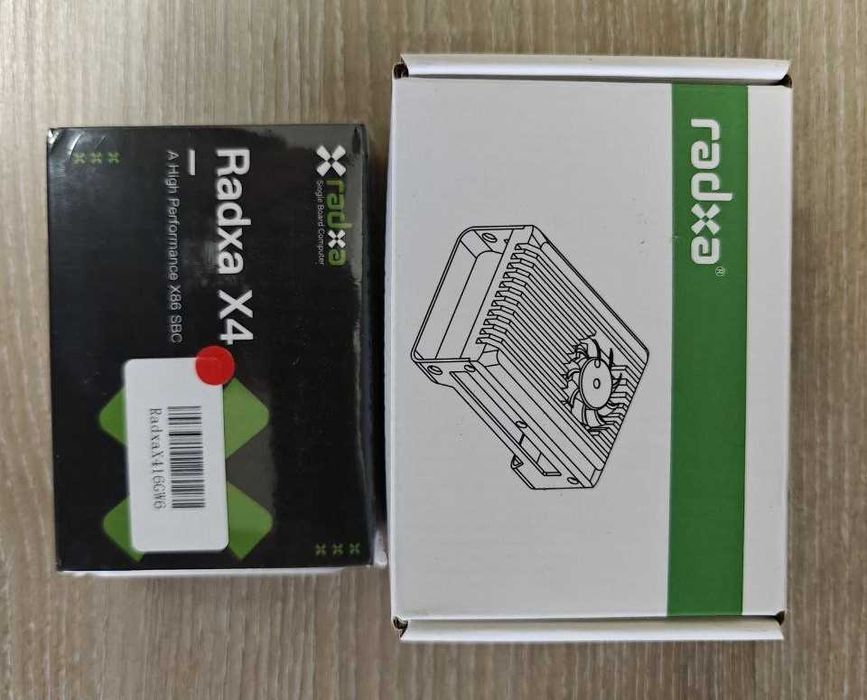 міні-ПК Radxa X4 Intel N100 16GB WIFI6+ корпус Heatsink for X4