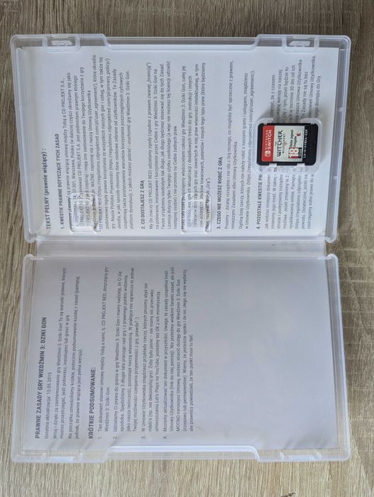 Nintendo Switch Wiedzmin 3