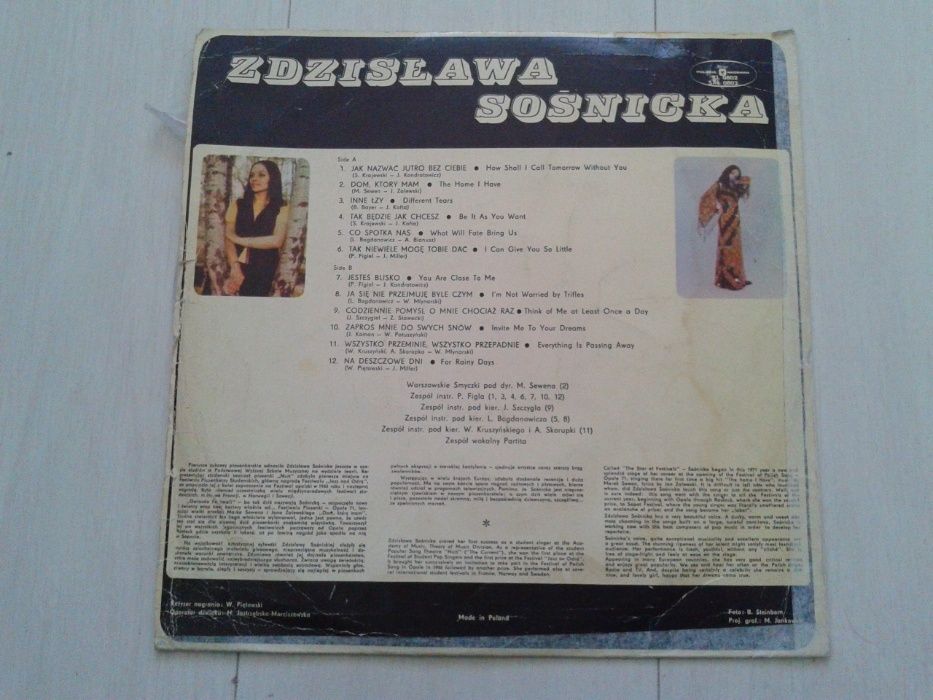 Zdzisława Sośnicka - Dom który mam vinyl