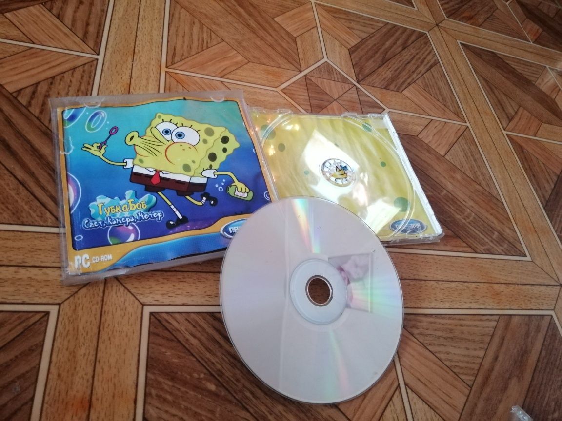 Продам компьютерную игру на CD диске Губка Боб