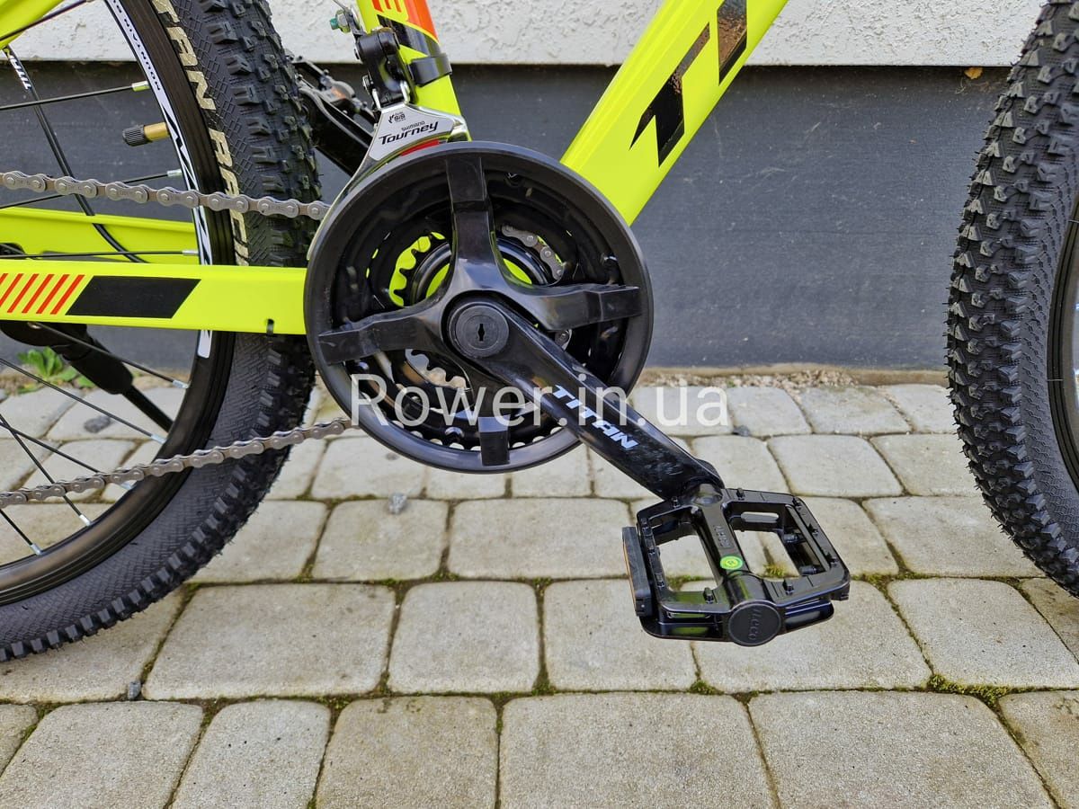 Велосипед XS магнієвий Titan Stricker 26 2024 Рама-14" neon yellow-ora