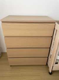 Cómoda IKEA MALM 80x100