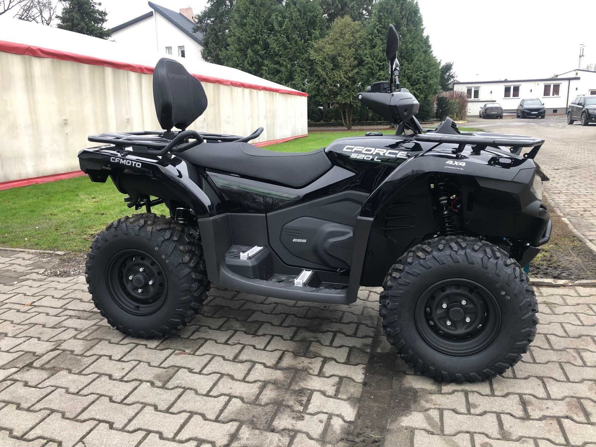 Quad ATV CF MOTO 520L New Nowy model Najlepsza cena + kufer