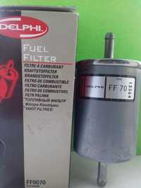 Паливні фільтра для Opel  Vw Skoda DELPHI FF0070