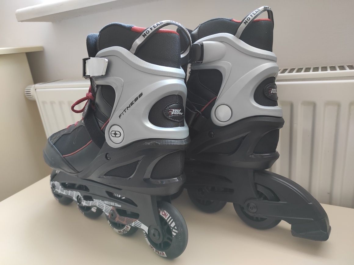 rolki męskie no fear inline fitness skates