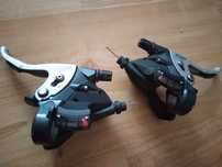 Prawa i lewa klamkomanetka Shimano Deore LX ST- M570.