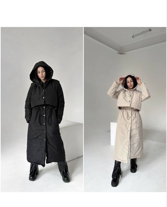 Утеплений тренч, зимова куртка, пальто