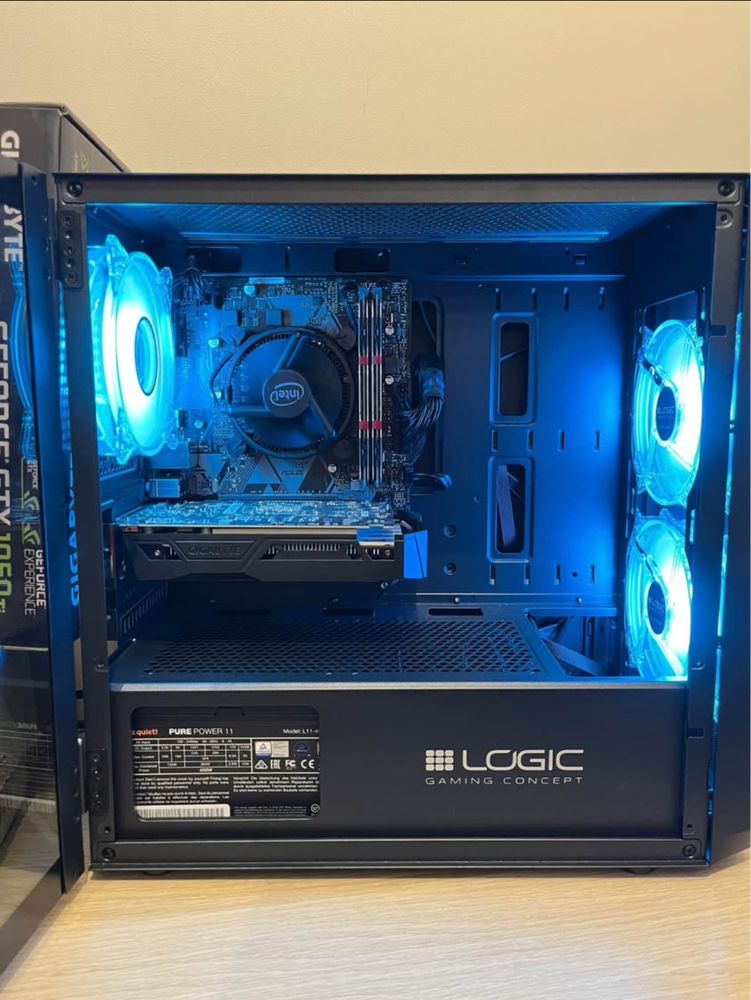 Komputer Gamingowy i5 3,40GHz | GTX 1050Ti | 16GB RAM | SSD | RGB