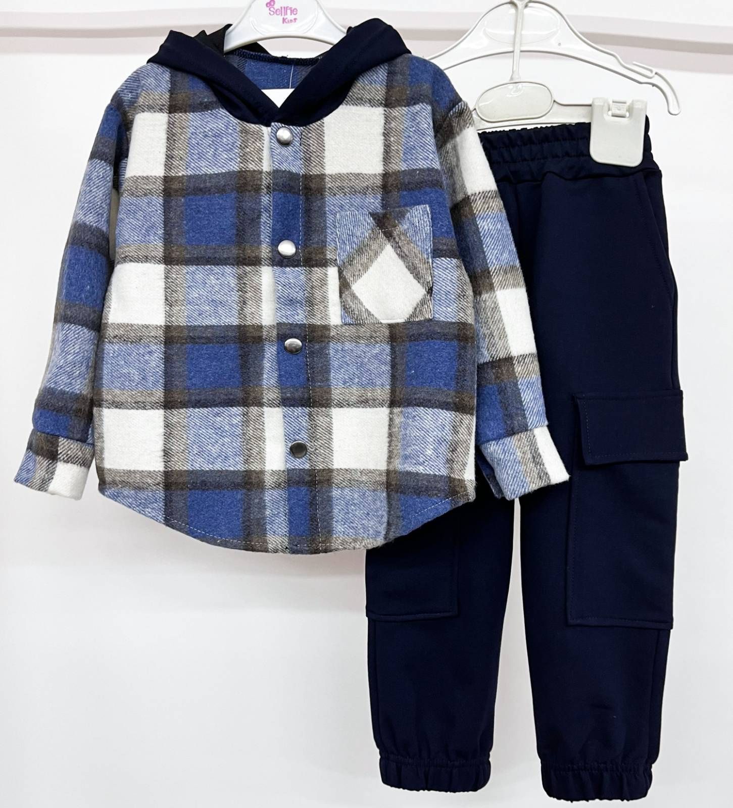 86-158см Стильний дитячий костюм для хлопчика. Сорочка і штани