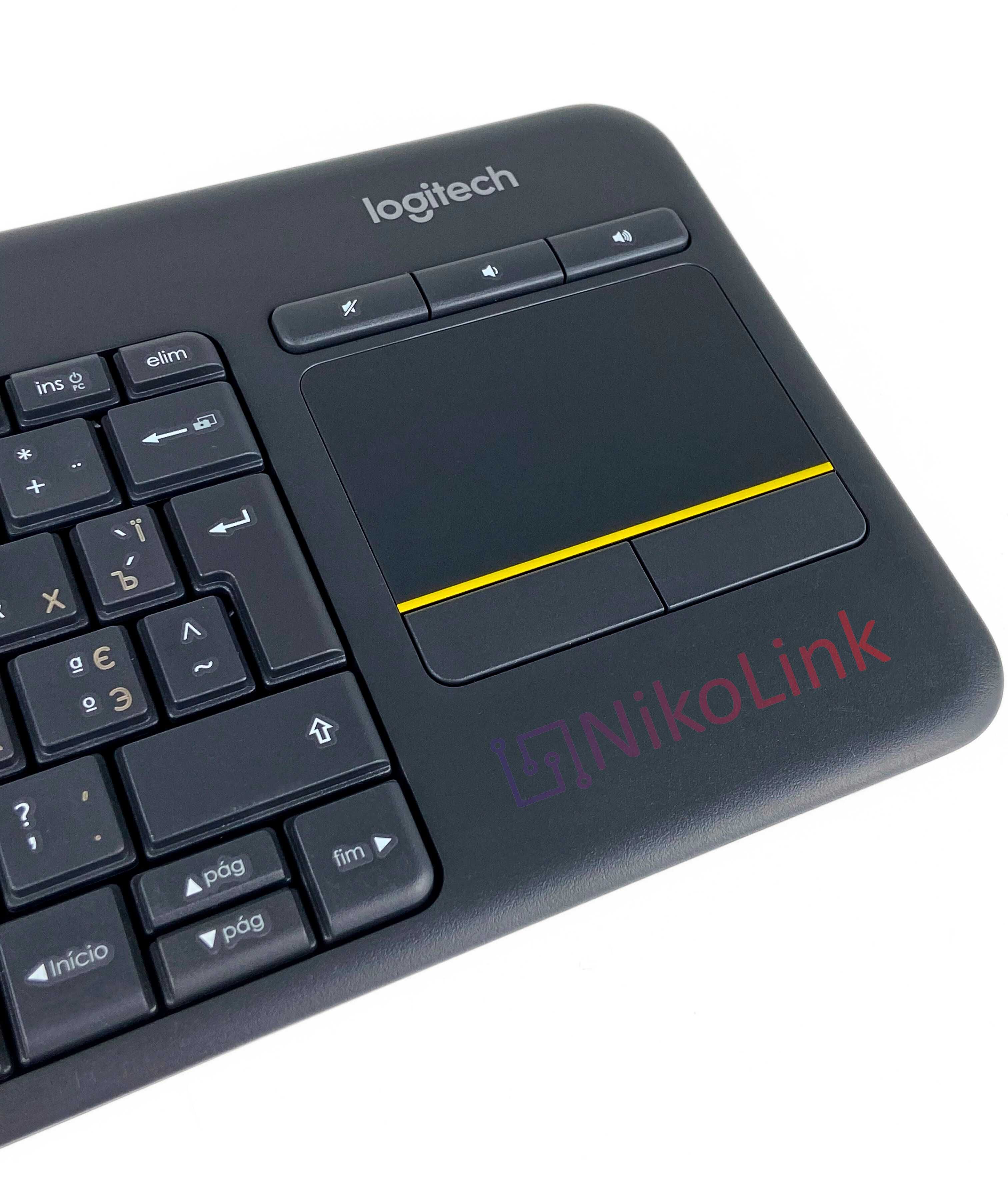 Бездротова USB Клавіатура з тачпадом! Logitech K400+ | Refurbished