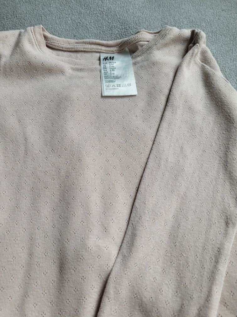 Piżama dwuczęściowa dla dziewczynki rozm 98-104 H&M