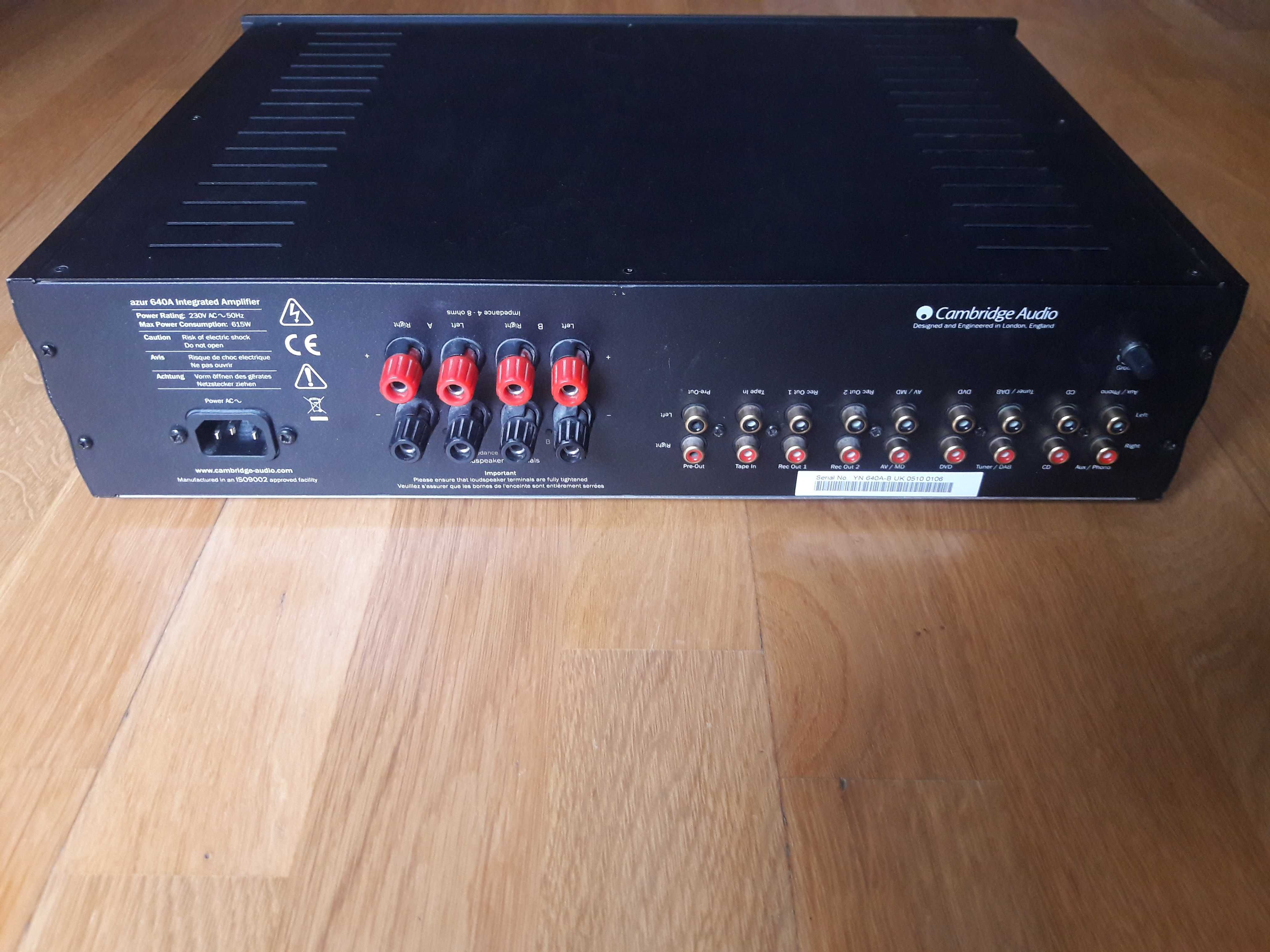 Wzmacniacz Cambridge Audio Azur 640A