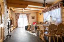 Domek LUX HOUSE & JACUZZI SAUNA Zakopane noclegi Domki z kominkiem