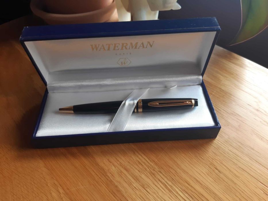 Długopis Waterman Expert GT (czarno-złoty)