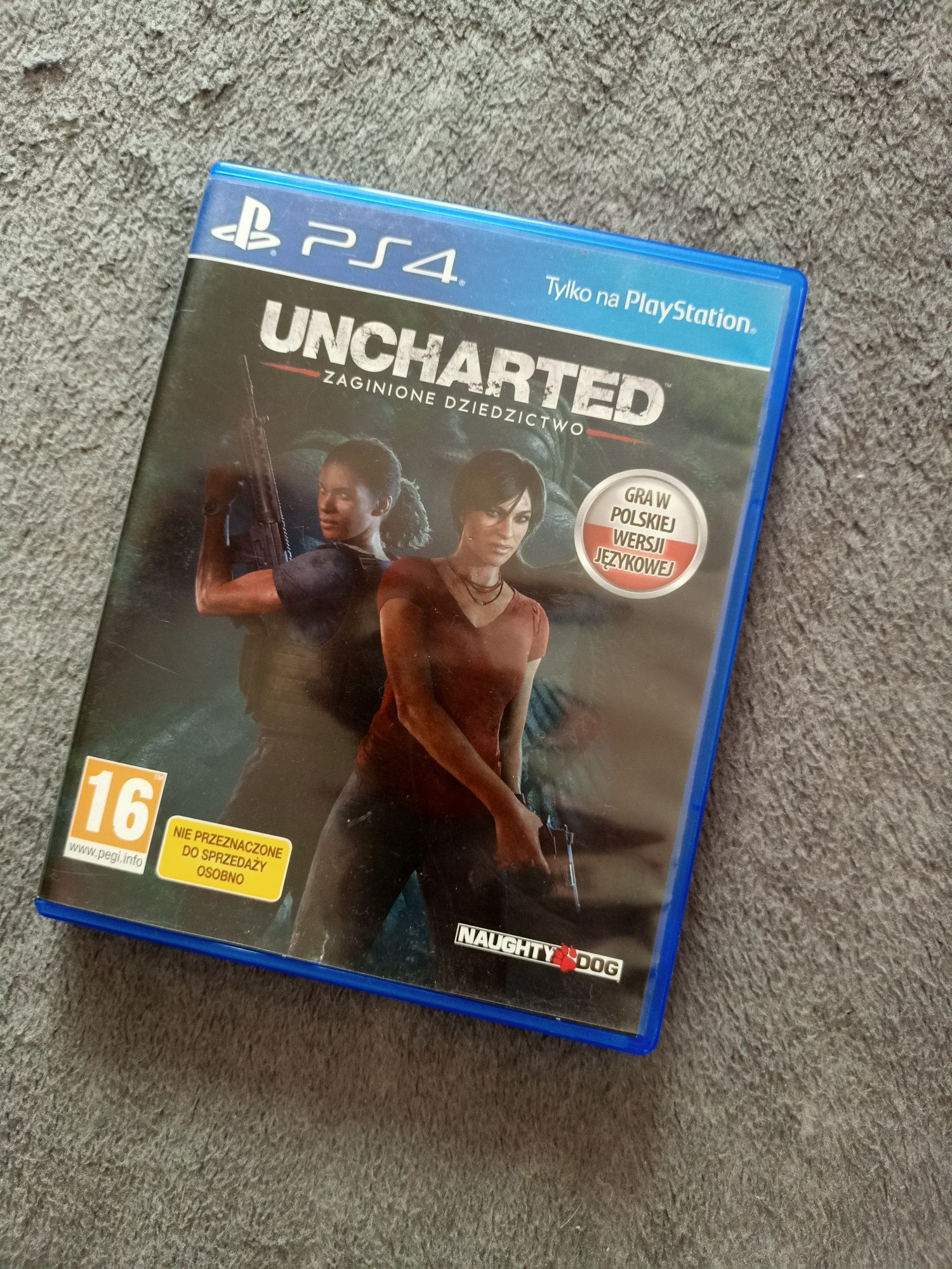 Uncharted: Zaginione dziedzictwo PL PS4