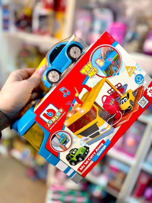 Ігровий набір Bb Junior Мій перший переносний гараж