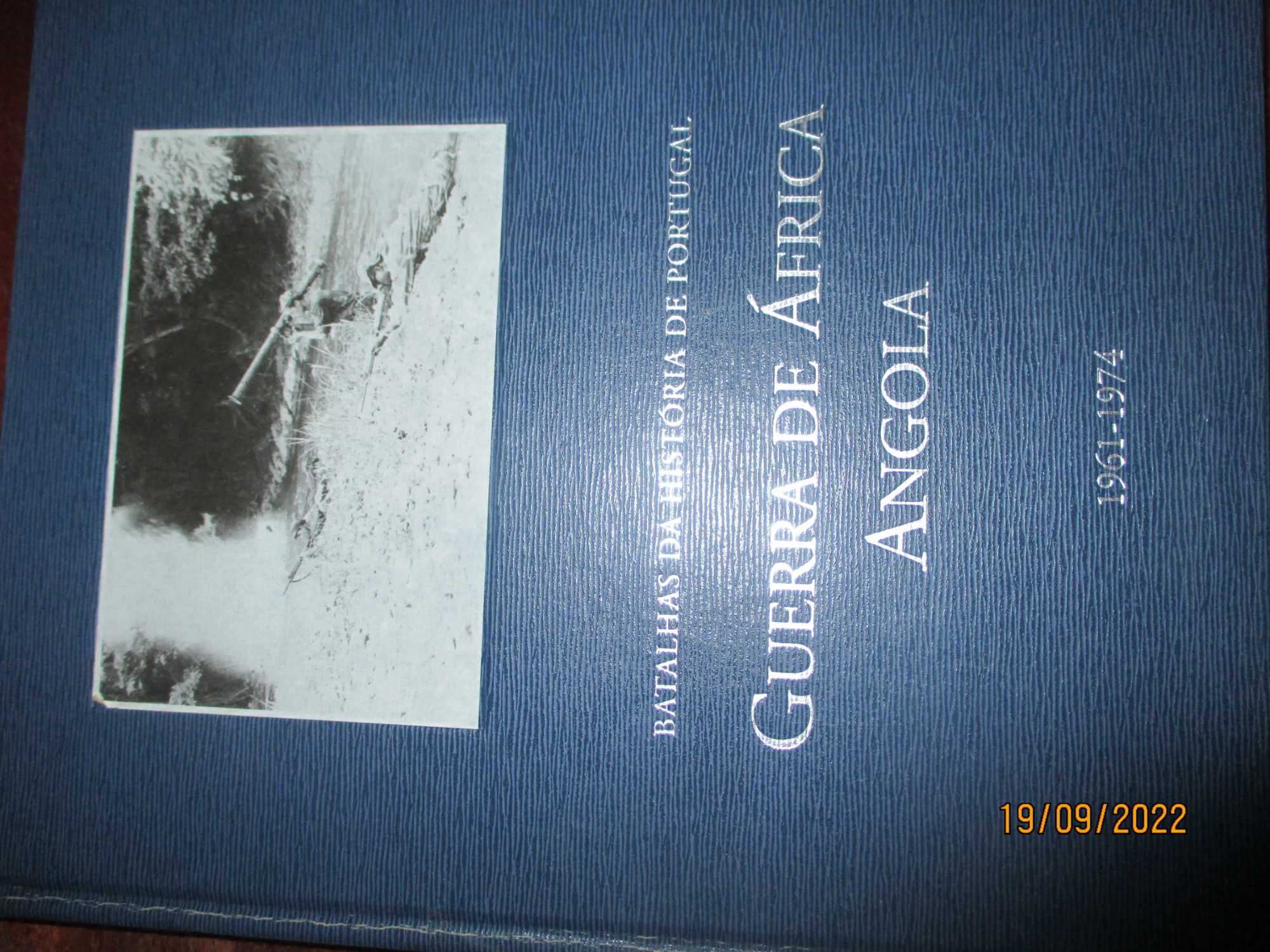 Livro - Guerra de àfrica - Angola - Batalhas da História de Portugal