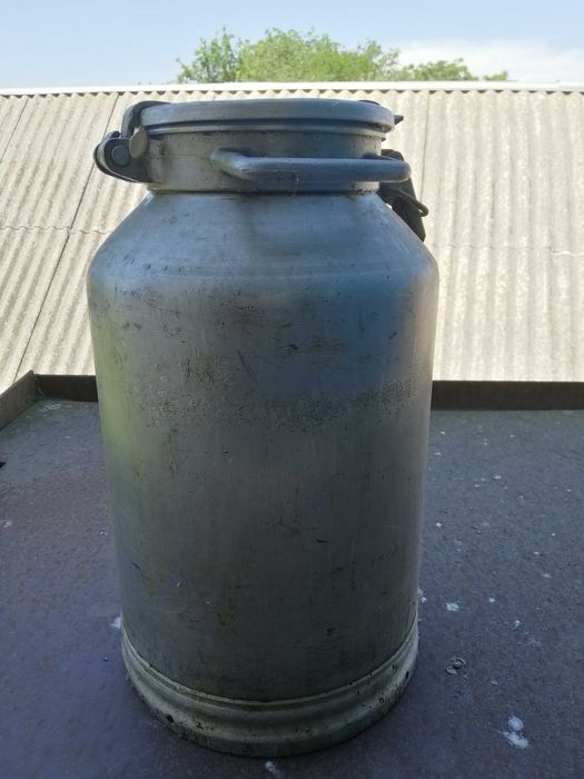 Бідон алюмінієвий, б/у