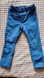 Spodnie Next niebieskie jeans 104