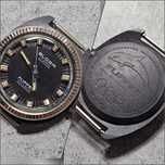 NOS FORTIS ELOGA T-Swiss Olimpiada Flipper Diver 1960 Vintage 1970