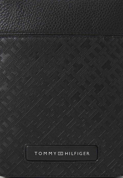 100% ОРИГІНАЛ Tommy Hilfiger monogram reporter чоловіча сумка чорна