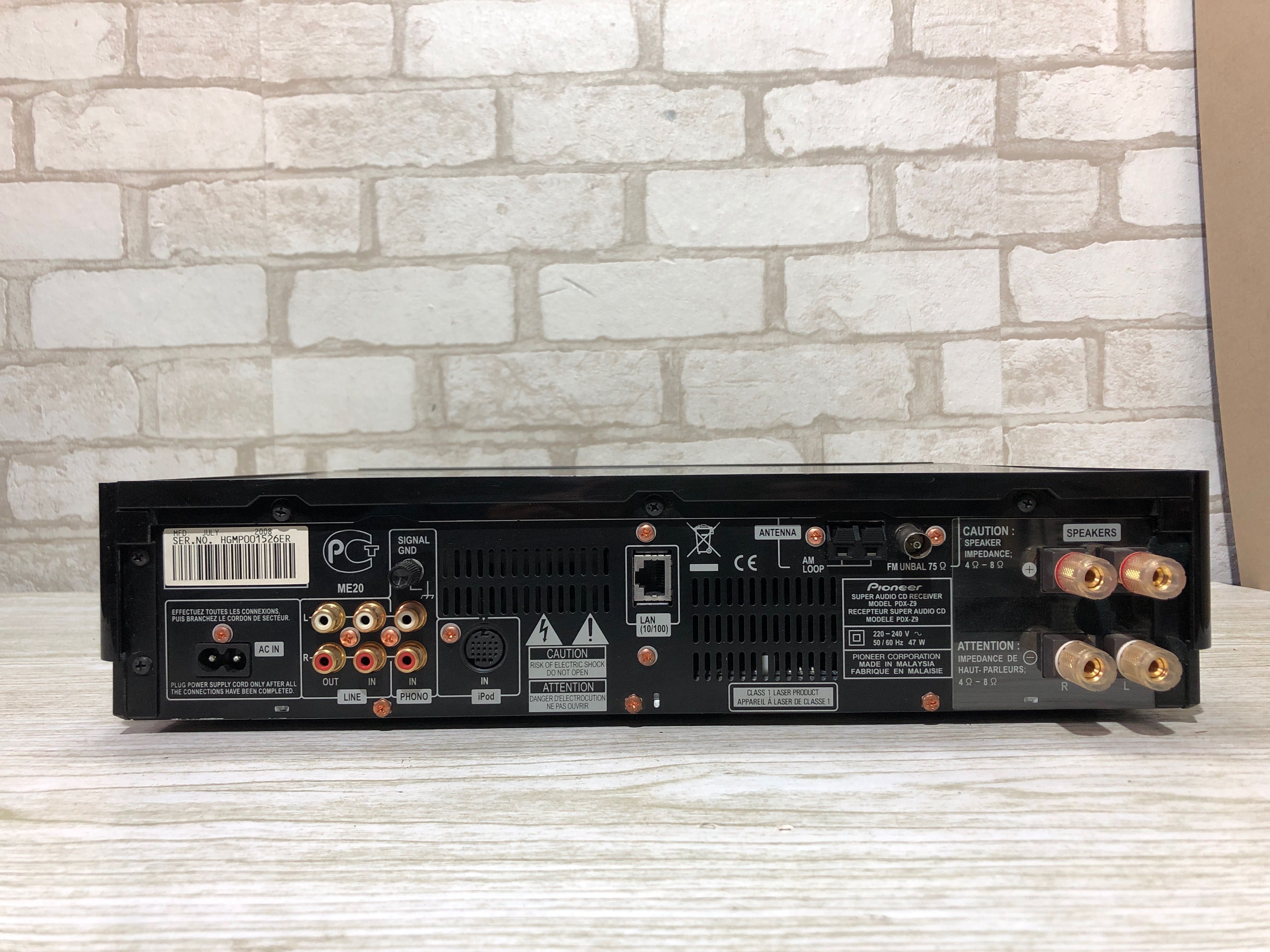 Топ ! CD ресивер/підсилювач Pioneer PDX-Z9 USB MP3 LAN