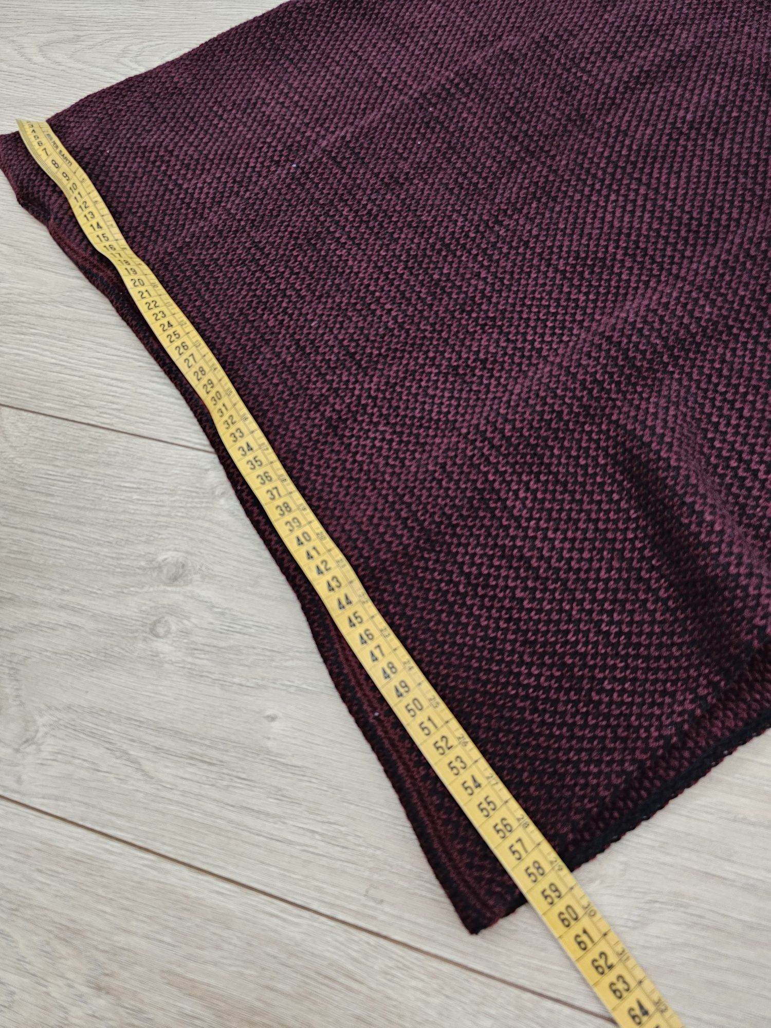 Nowy, obszerny komin Reserved, burgundowy