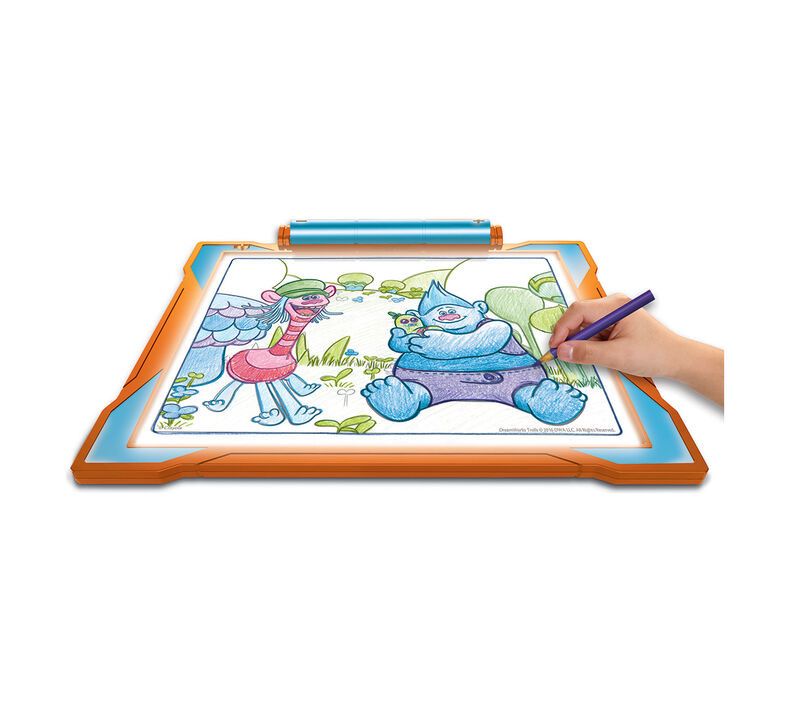 Планшет доска для малювання crayola Trolls Light Up Tracing Pad board