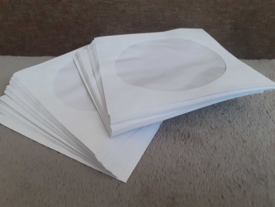Koperty CD z okienkiem 50 szt. komplet