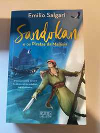 Sandokan e os piratas da Malásia-livro