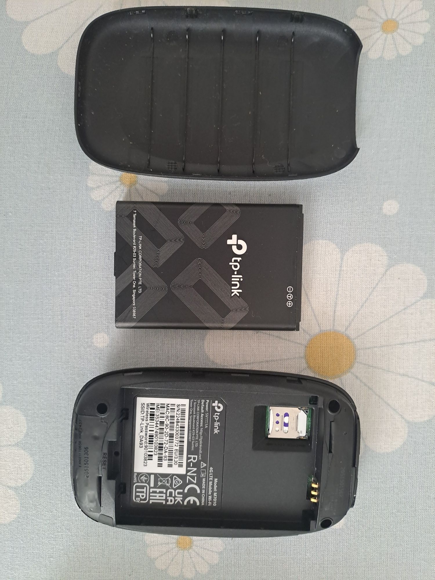 Aparelho tp-link para conectar chips 4g, 5g.