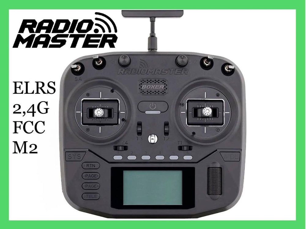 Radiomaster Boxer ELRS M2 2.4G (газ зліва) пульт для дрона