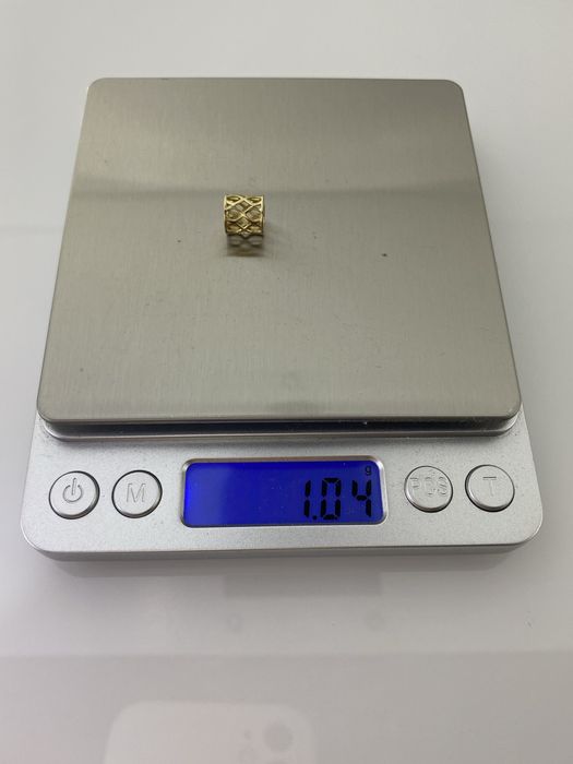 Złoty element charms na bransoletkę Pandora, Próba 585. Nowy (6118)