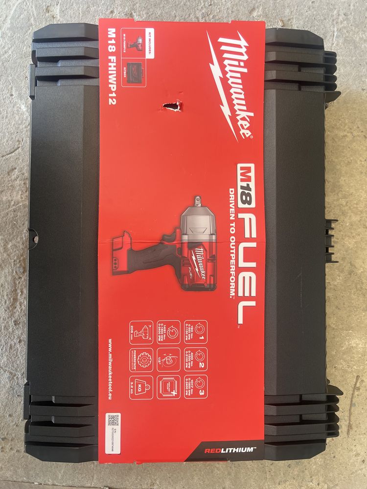 Klucz udarowy Milwaukee M18 FHIWP12 1/2” 1491Nm igła