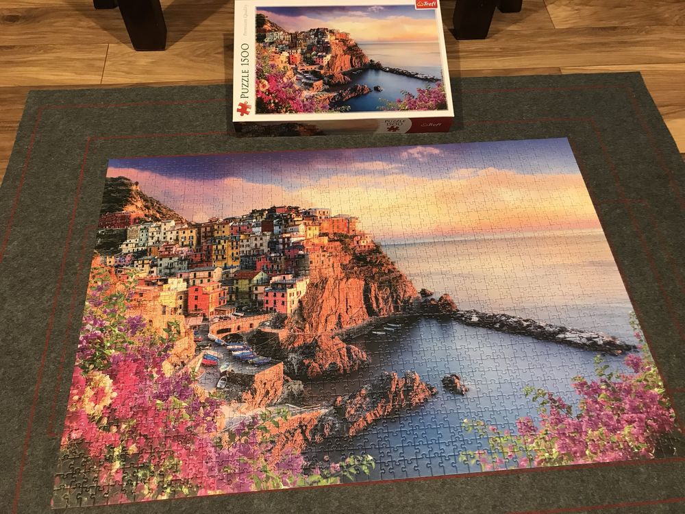 Puzzle Trefl 1500 elementów Włochy Manarola