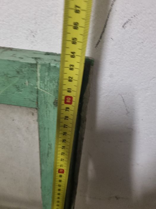 Stare okno drewniane szpros 57x84 dekoracja
