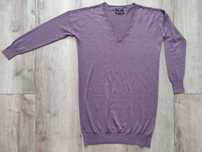 Туника платье, свитер Massimo Dutti wool cashmere M 32 цвет марсала.