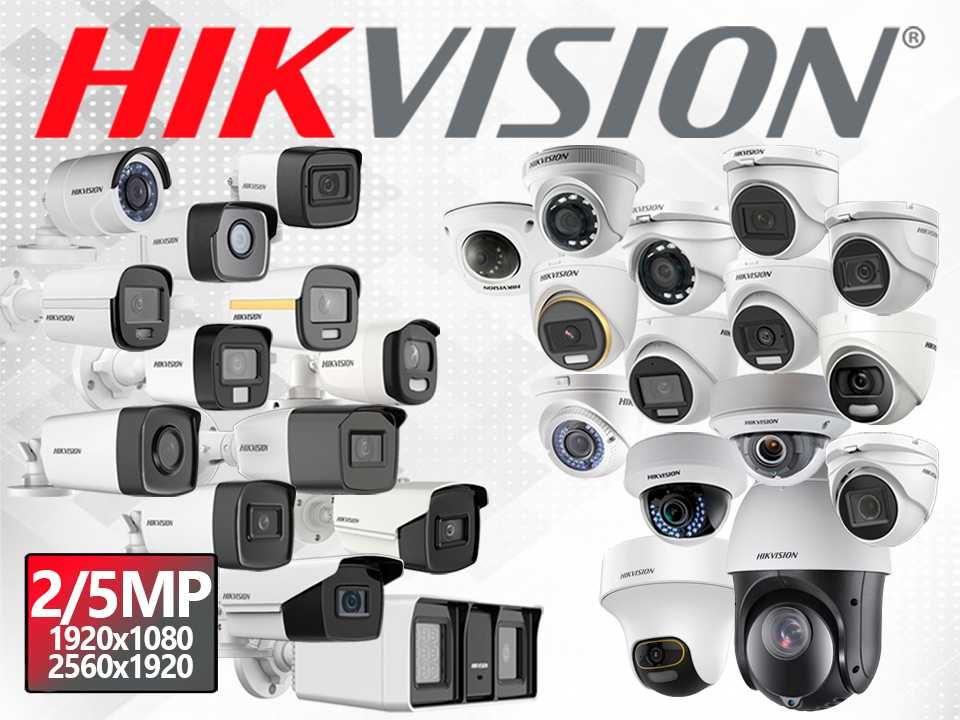 HD-TVI камера 2/5Мп Hikvision DS-2CE56D0T-IRPF -IRMF -ITMF (аналог)